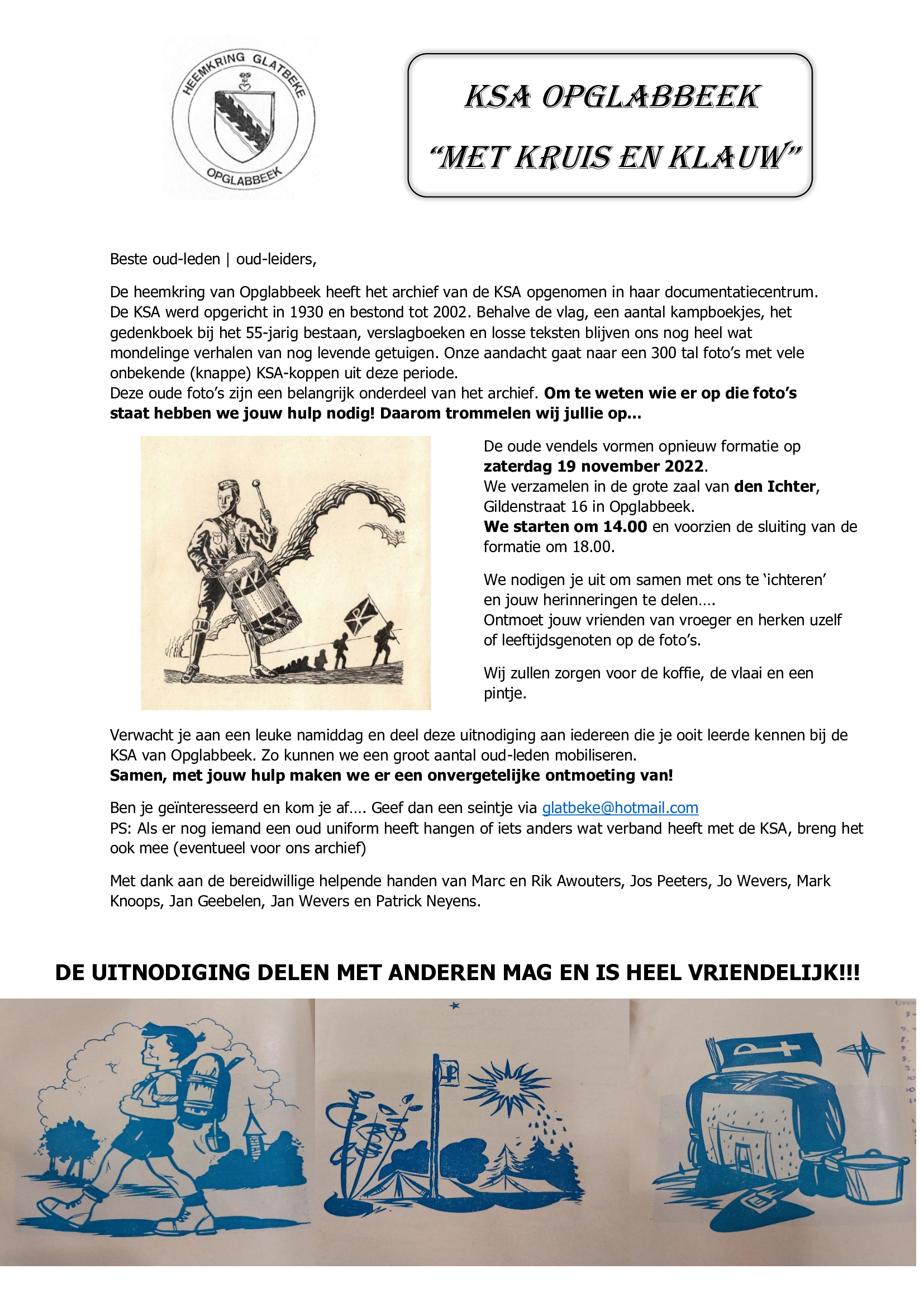 Uitnodiging.